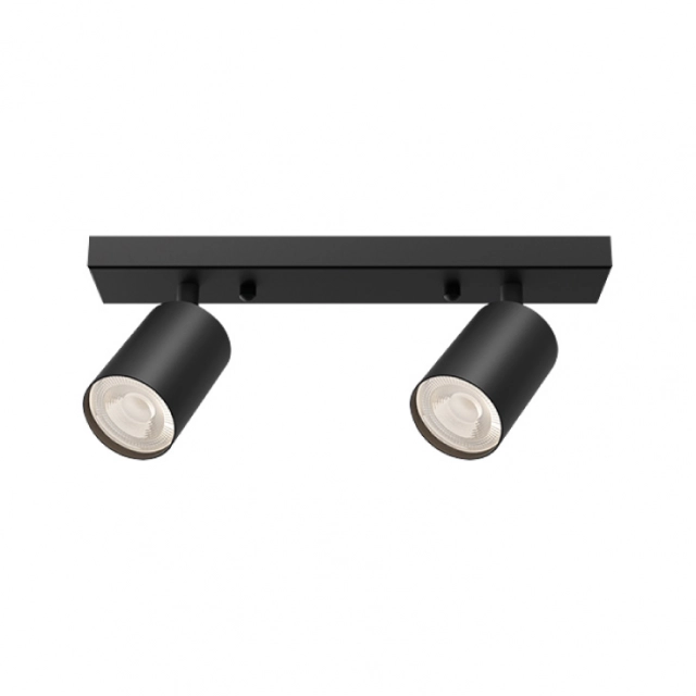 BRAYTRON crna spot lampa 2xGU10 BH04-00821