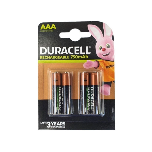 DURACELL 750 mah Punjiva R3 AAA baterija 4 komada u pakovanju