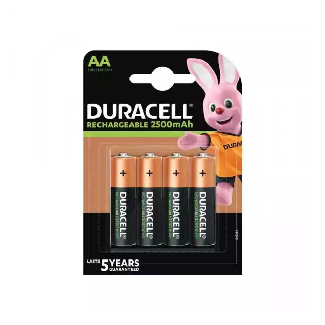 DURACELL R6 2500 mah Punjiva AA baterija 4 komada u pakovanju