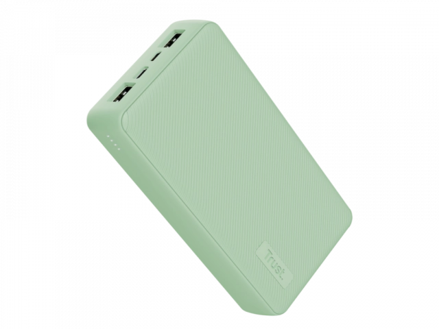 Eksterna baterija TRUST MAXO PRIMO 20.000K Powerbank ECO/zelena