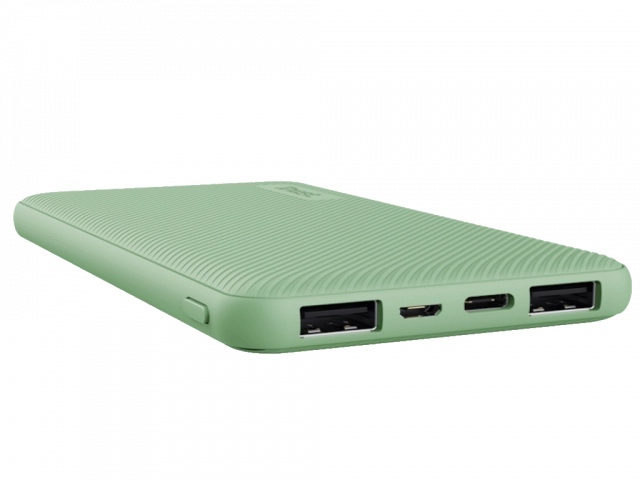 Eksterna baterija TRUST Primo 10.000mAh ECO powerbank/zelena