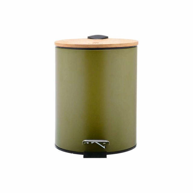 ESTIA ES02-15114 KANTA ZA OTPATKE METAL BAMBUS 5L MASLINASTA
