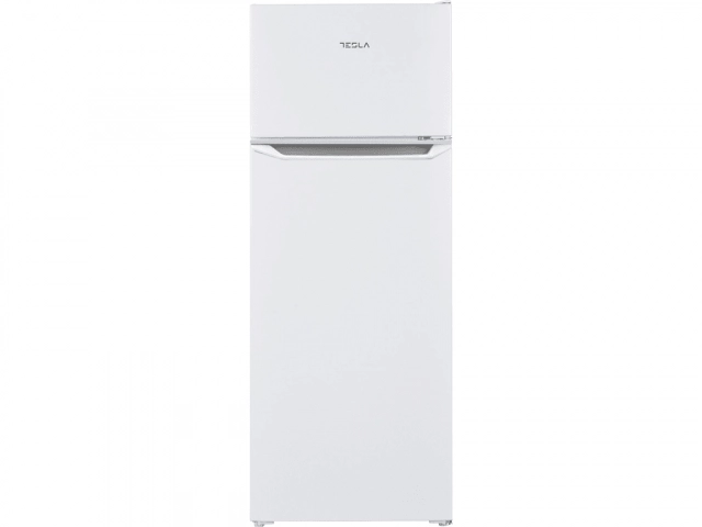 Frižider TESLA RD2101EH dvoja vrata/samootapajuci/E/169L+37L/54,5x55,5x142,6cm/bela