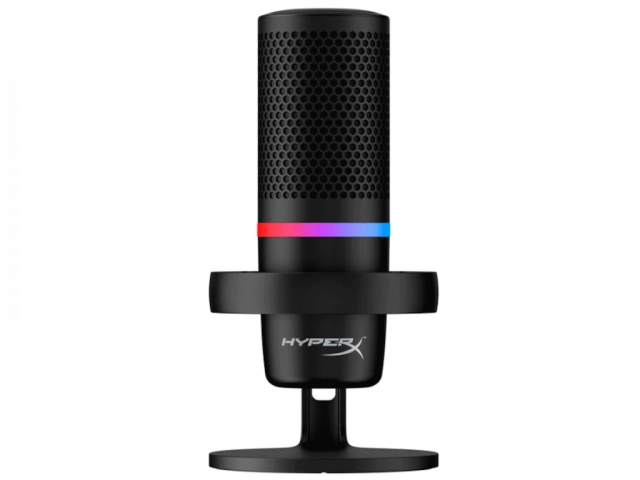HyperX DuoCast - USB Microphone (Black) - RGB Lighting