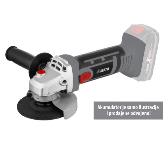 ISKRA X-CROSS akumulatorska ugaona brusilica 20V IX-AG07