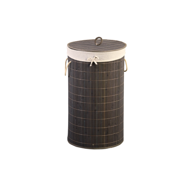 KESPER KSP19573 KORPA ZA PRLJAVI VEŠ TAMNI BAMBUS 35 x 35 x 60 CM