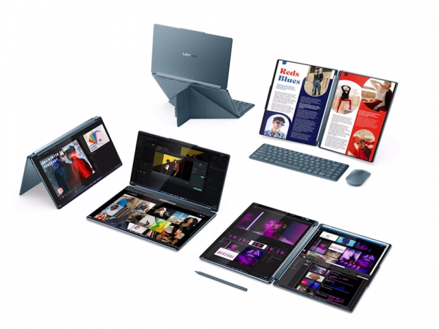 Laptop LENOVO Yoga Book 9 14IAH10 Win11 Pro/14" 2.8K OLED MT/U7-255H/32GB/1TB/bklt eng/smaragd