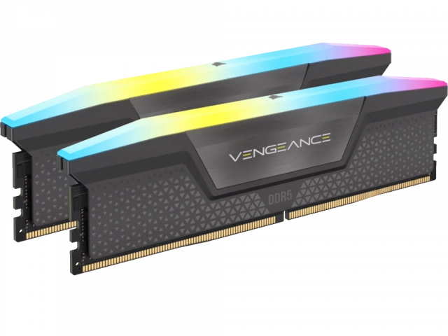 Memorija CORSAIR VENGEANCE 32GB(2x16GB)/DDR5/6400MHz/CL36/1.35V/RGB/EXPO & XMP