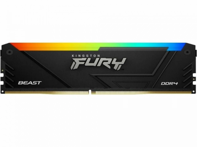 Memorija KINGSTON 16GB(2x8GB)/DIMM/DDR4/3600MHz/CL17/FURY Beast RGB