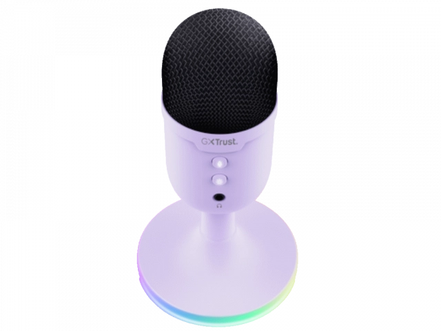 Mikrofon TRUST GXT234P YUNIX USB MICROPHONE PURPLE