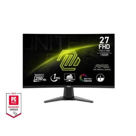 Monitor 27 MSI MAG 27C6X VA FHD 250Hz DP/2xHDMI Zakrivljen
