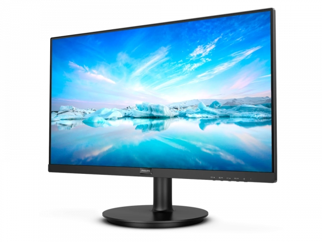 Monitor PHILIPS 222V8LA/00 21.5"/VA/1920x1080/75Hz/4ms GtG/VGA,HDMI,DP/zvucnici/crna