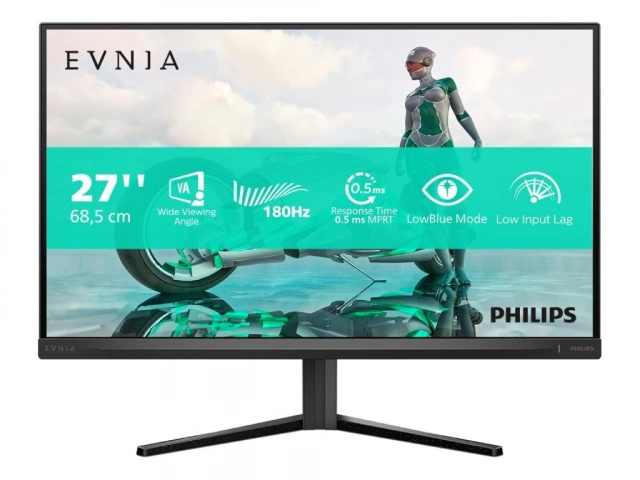 Monitor PHILIPS 27M2N3200S/00 27"/IPS/1920x1080/180Hz/1ms GtG/HDMIx2,DP/zvucnici/VESA/crna