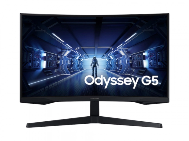 Monitor SAMSUNG LC34G55TWWPXEN 34"/VA,zakrivljen/3440x1440/165Hz/1ms MPRT/DP,HDMI/Freesync/crna