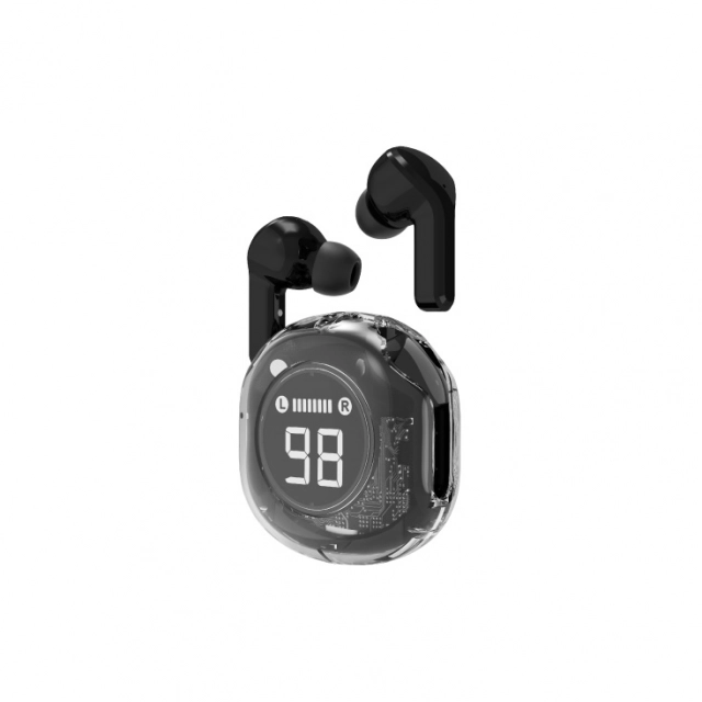 Multimedijalne BT stereo slušalice GEMBIRD TWST-01-BK