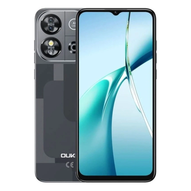 Oukitel C57 pro black Smartphone4G/4+12 GB/128GB/4300mAh/13MP/Android14