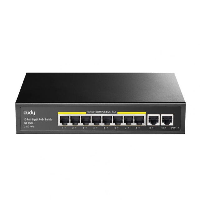 POE LAN svič sa 10 portova Cudy-GS1010PE