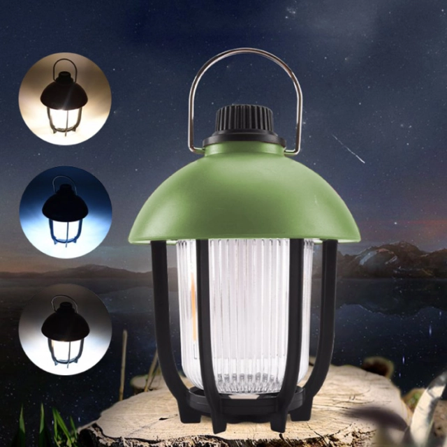 Prenosna LED punjiva lampa zelena 17417-5905GR