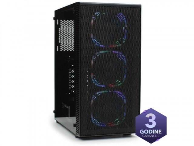 Racunar CTPC Advance Ryzen 5 5500/B450/16GB/500GB/RX6600/3Y/škola/igrice/graficki dizajn