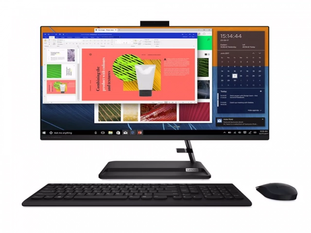 Racunar LENOVO IdeaCentre AIO 3 27ALC6 DOS/27" FHD/Ryzen 5-7430U/16GB/512GB/crna