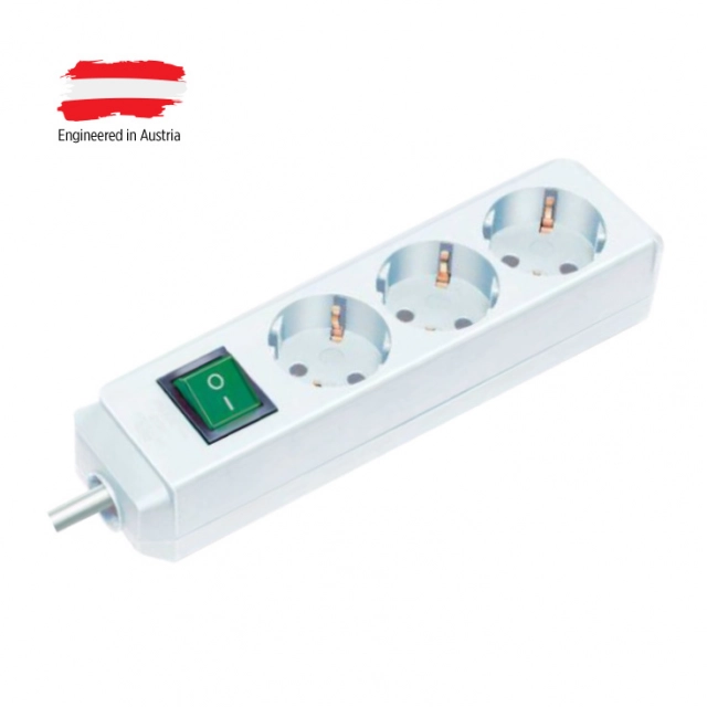 Razvodnik sa 3 mesta 1.5m 1.0mm2 + prekidač 1152320b