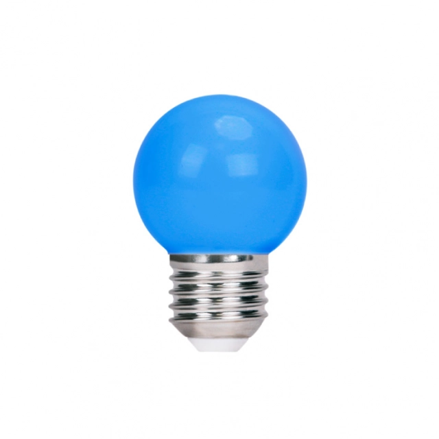 Set 5 kom. plavih LED sijalica E27 RTV003604