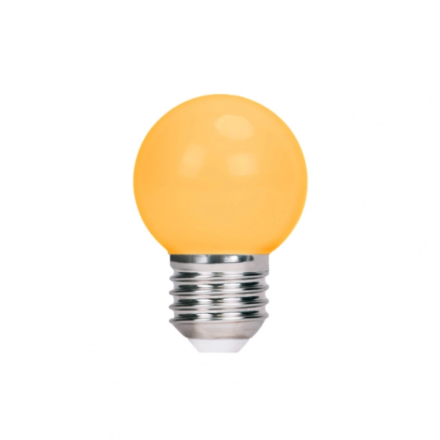 Set 5 kom. žutih LED sijalica E27 RTV003600