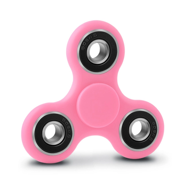 Spinner  triangle 01 pink