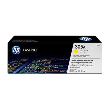 SUP HP TON CE412A Yellow No.305