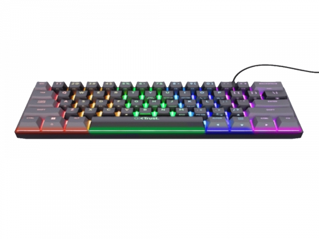 Tastatura TRUST GXT867 ACIRA 60% MINI/mehanicka/Gaming/ US/crna