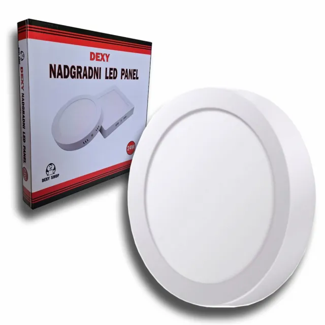 Nadgradni LED Panel okrugli DEXY SHOP 24W 3000K