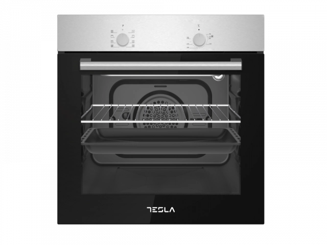 Ugradna rerna TESLA BO350SX ventilatorska/56L/mehanicka/inox