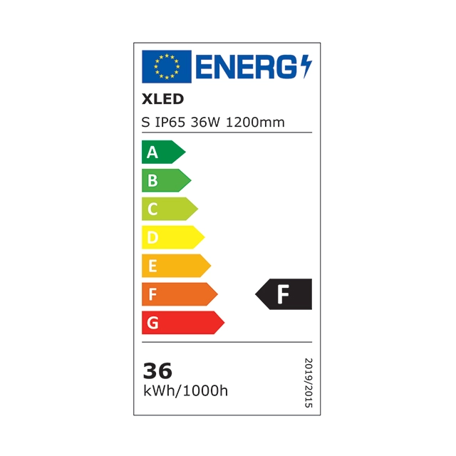 XLED Strela 36W 1200mm CL-JHD036AAA LED sa alu okvirom 6000K,3300-3600Lm