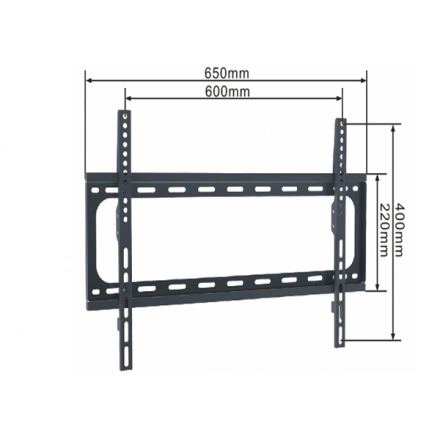 Xstand FIX 37-75 Nosač za TV/FIKSNI/VESA 600x400/50kg/2.5 cm od zida