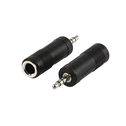 Xwave Adapter audio 6.33 ženski na 3.5mm stereo,bananica,muški,crni