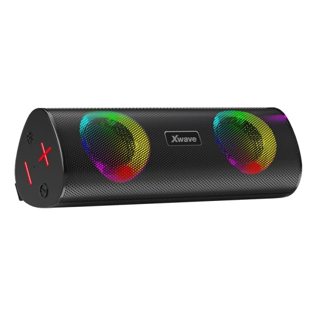 Xwave B Tune Bluetooth zvučnik TWS/v5.2+EDR/10W/USB/SD/Aux/1200mAh/RGB LED