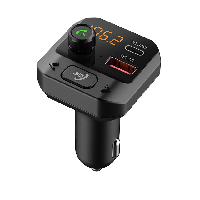 Xwave BT 25 FM transmiter za kola,Bluetooth,LED,USB,TF,3D Surround,USB-TypeC PD20W+QC3.0 brzo punj