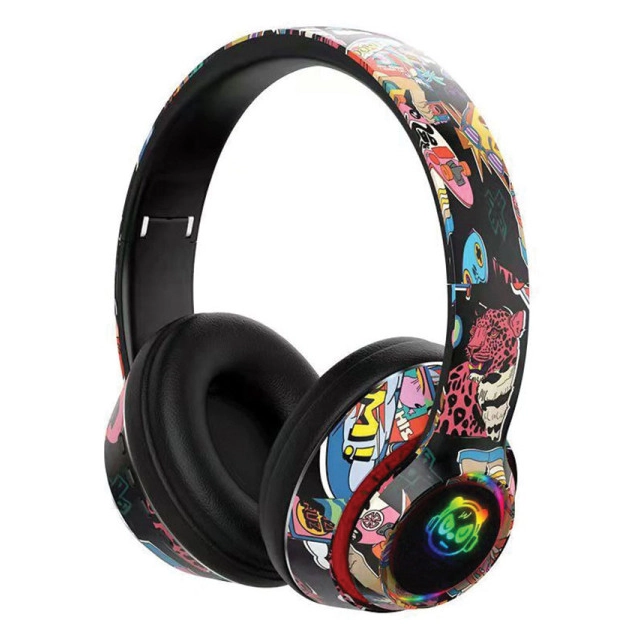 Xwave L750 black Bluetooth slušalice stereo sa mikrofonom/v5.3/FM/Aux/microSD