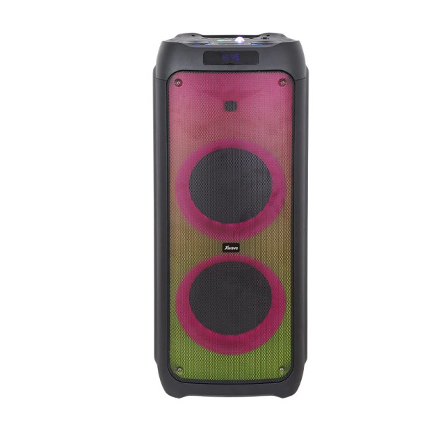 Xwave Party 8024 Bluetooth zvučnik TWS/100W/FM/USB/TF/AUX/2 x 8"/LED color